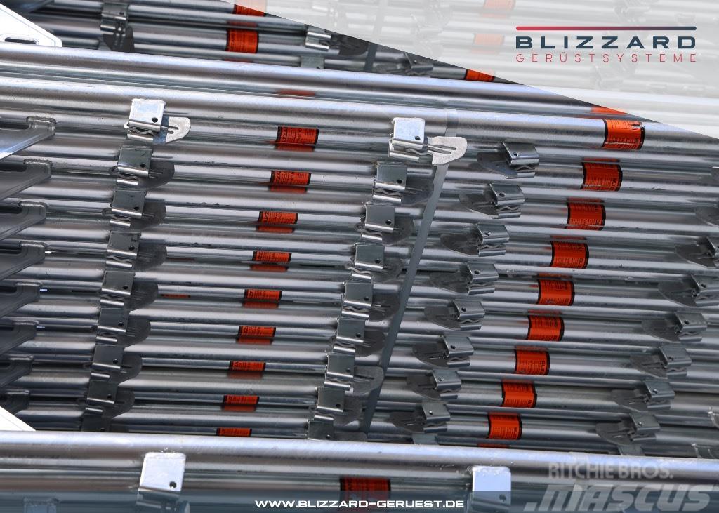 Blizzard S70 303,93 m² neues Gerüst mit Aluminiumböden Oprema za skele