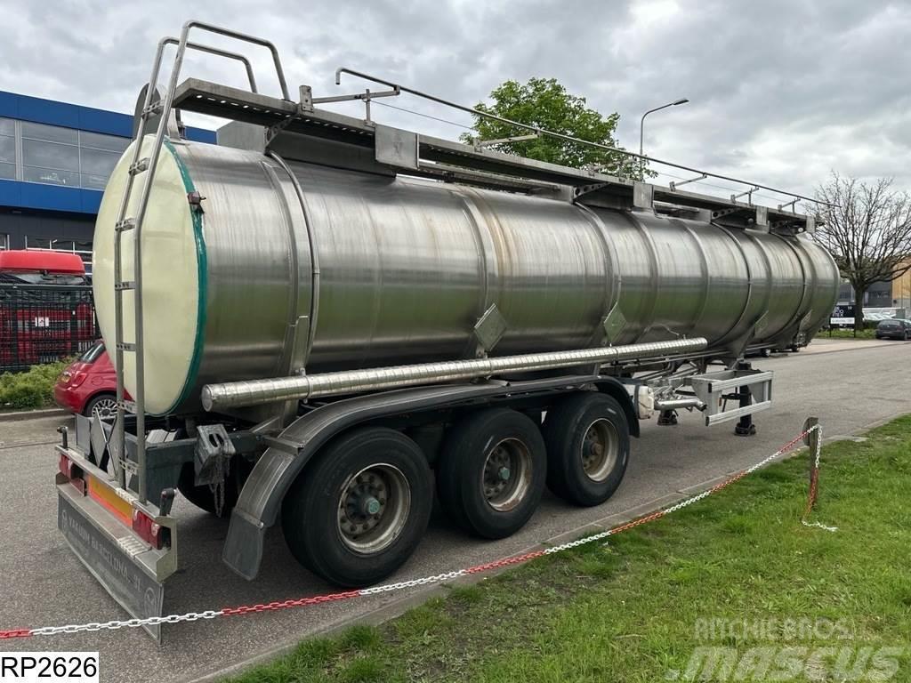  Panissars Chemie 32030  Liter, 4 Compartments , RV Tanker poluprikolice