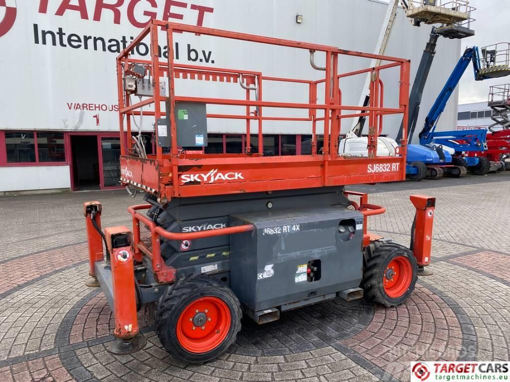SkyJack SJ6832 RT Diesel 4x4 Scissor Work Lift 1180cm Škaraste platforme