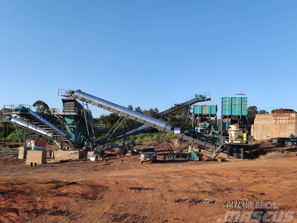 Constmach Stationary Stone Crusher Plant 300 T/H Drobilice