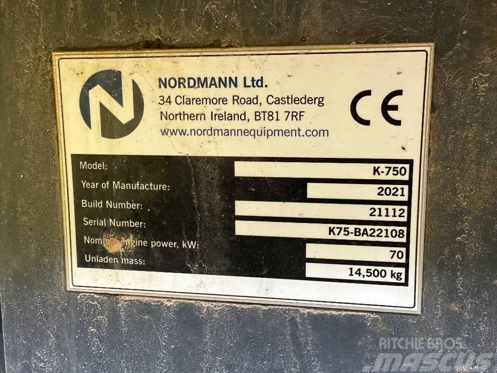  Nordmann  K 750 Backenbrecher Mobilne drobilice