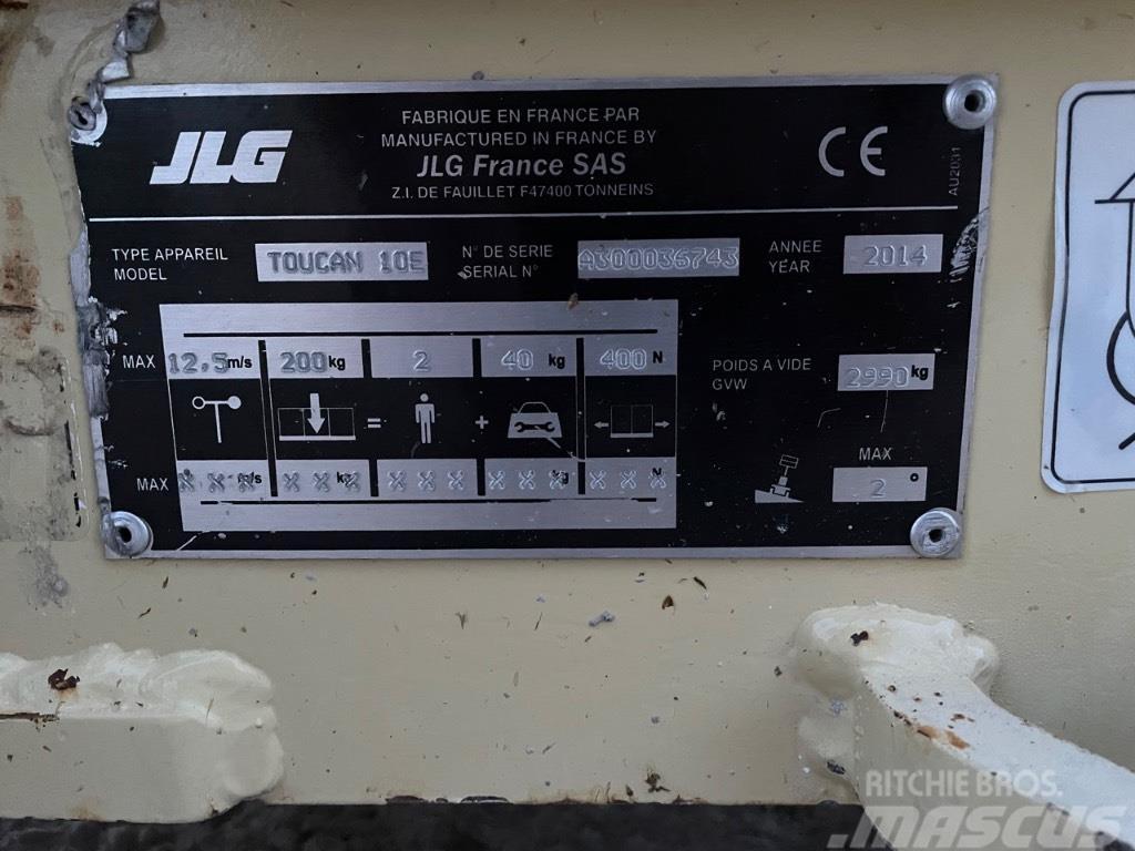 JLG Toucan 10 E Vertikalne radne podizne platforme