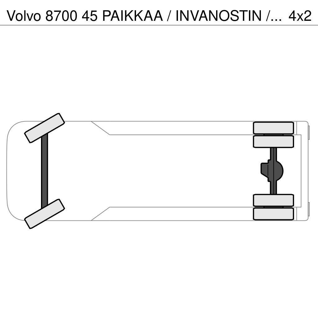 Volvo 8700 45 PAIKKAA / INVANOSTIN / EURO 5 Međugradski autobusi