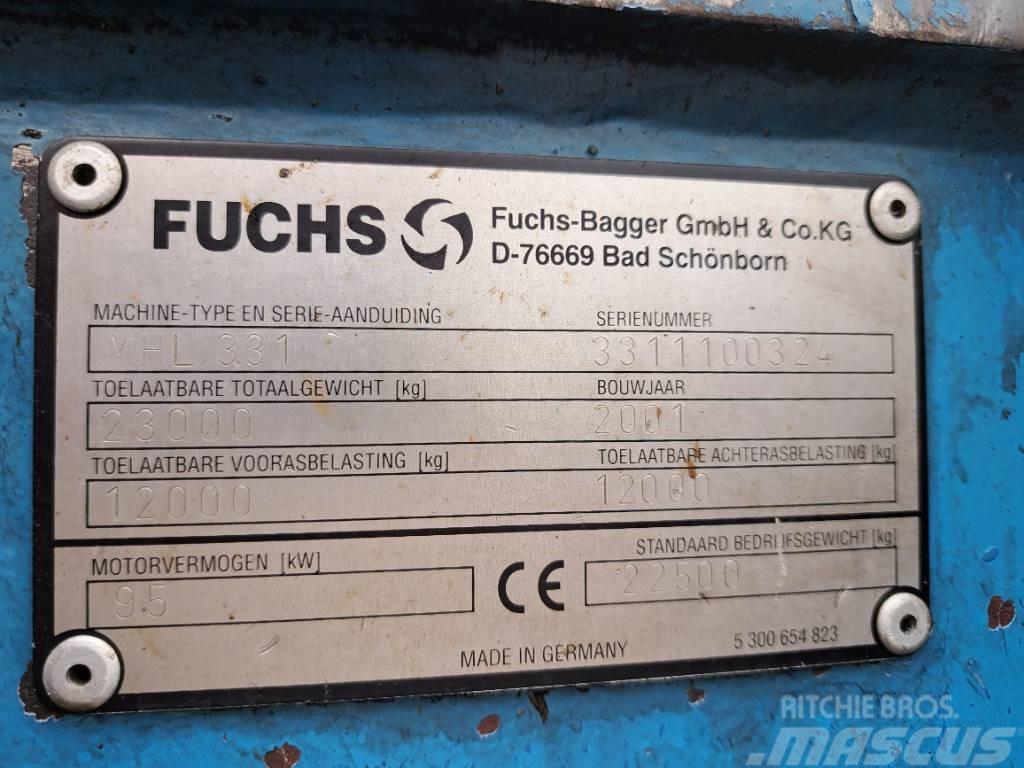 Fuchs MHL331C Bageri za manipuliranje materijalom / otpadom