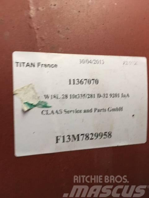 Titan Claas velgen W18L28 Gume, kotači i naplatci