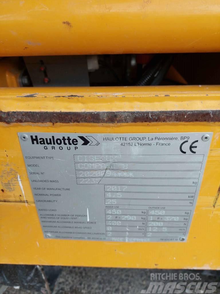 Haulotte Compact 8 Zglobne podizne platforme