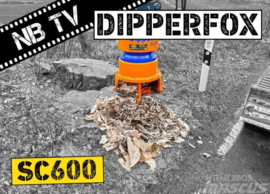 Dipperfox Baumstumpffräse SC600 -  60 Stümpfe pro Freza panjeva
