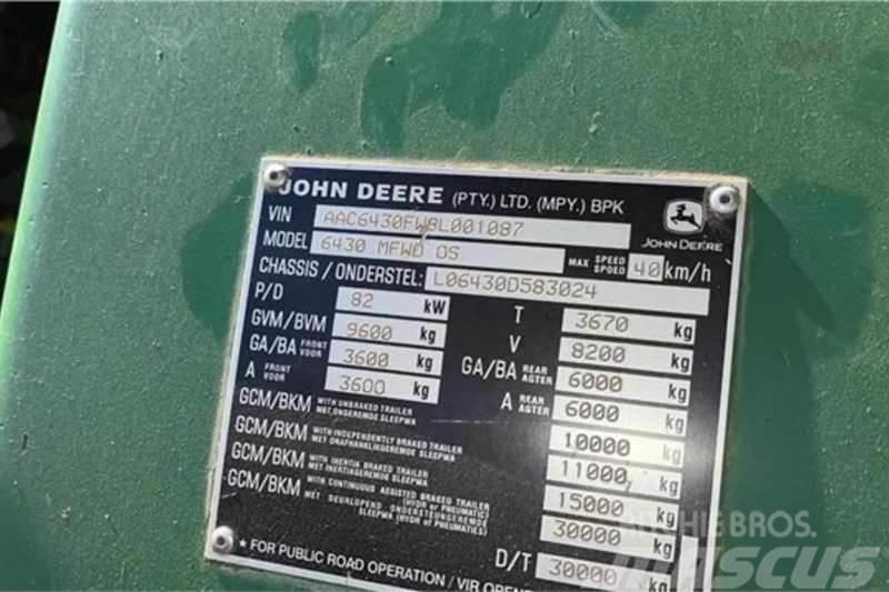 John Deere 6430 Traktori