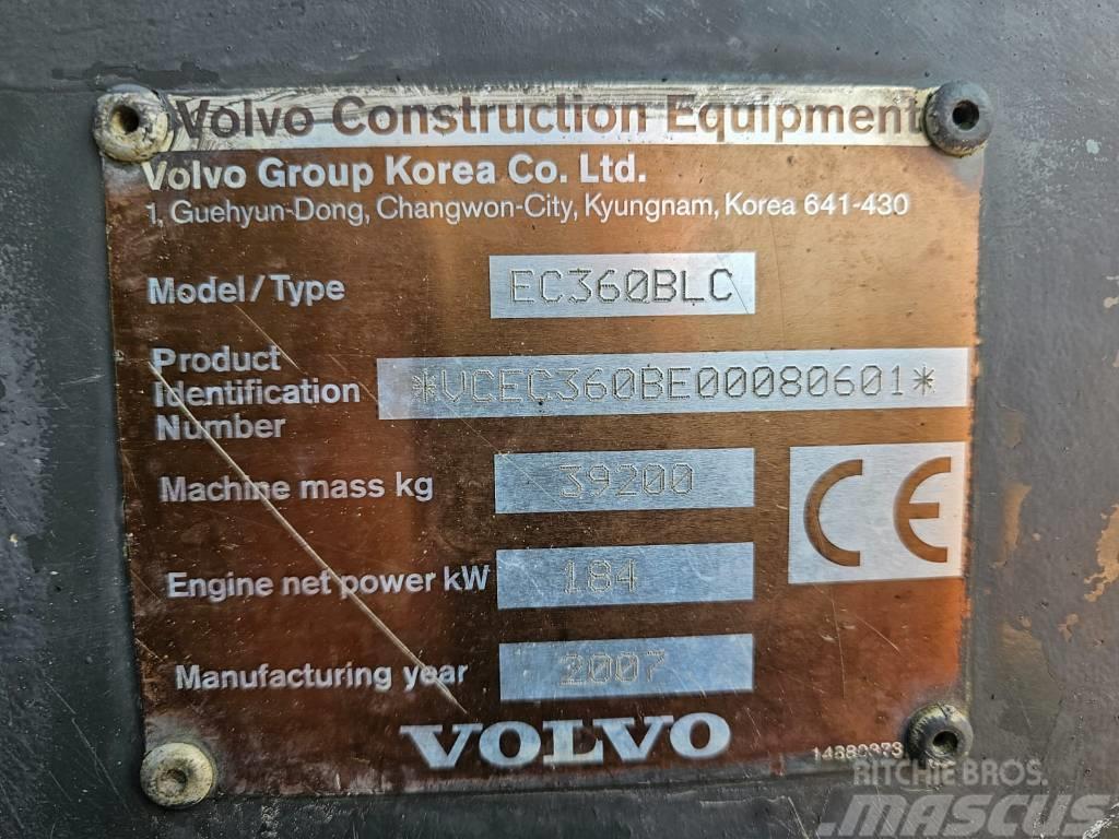 Volvo EC 360 B LC Bageri gusjeničari