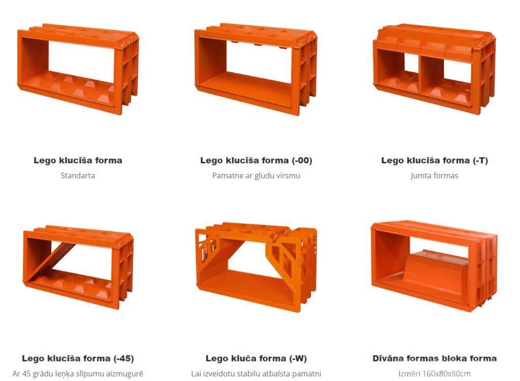 Fibo Intercon Interlocking Moulding Blocks Betona  Dodatna oprema za betonske radove