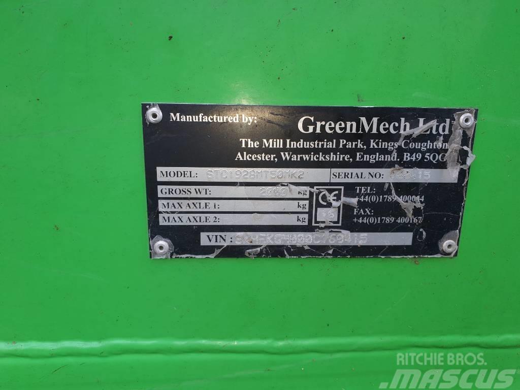 Greenmech Safetrack 19-28 Drobilice za drvo / čiperi