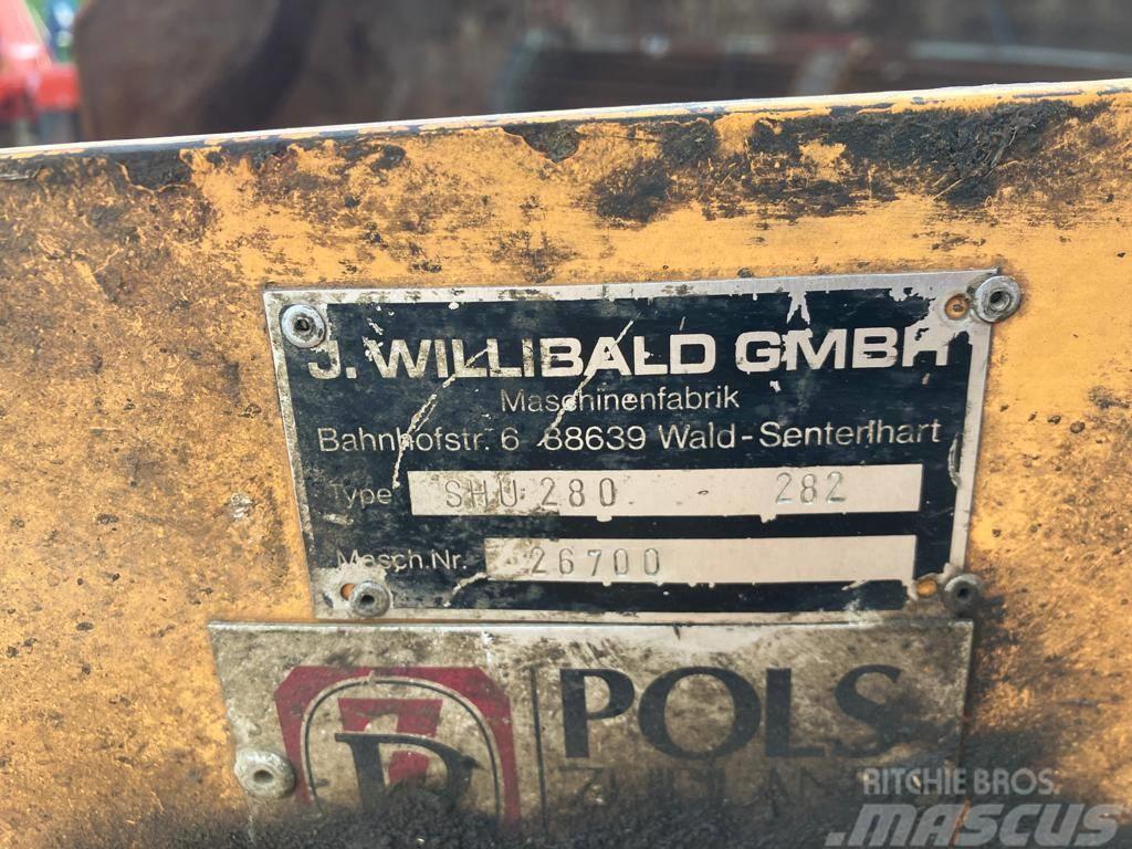 Willibald SHU 280 - 282 Priključne i vučne kosilice