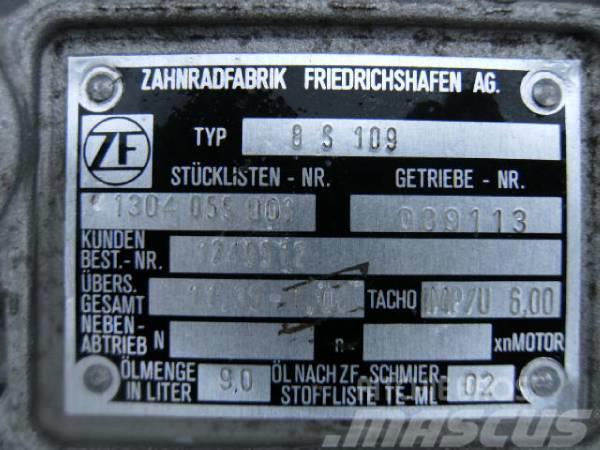 ZF 8S109 / 8 S 109 Getriebe Mjenjači