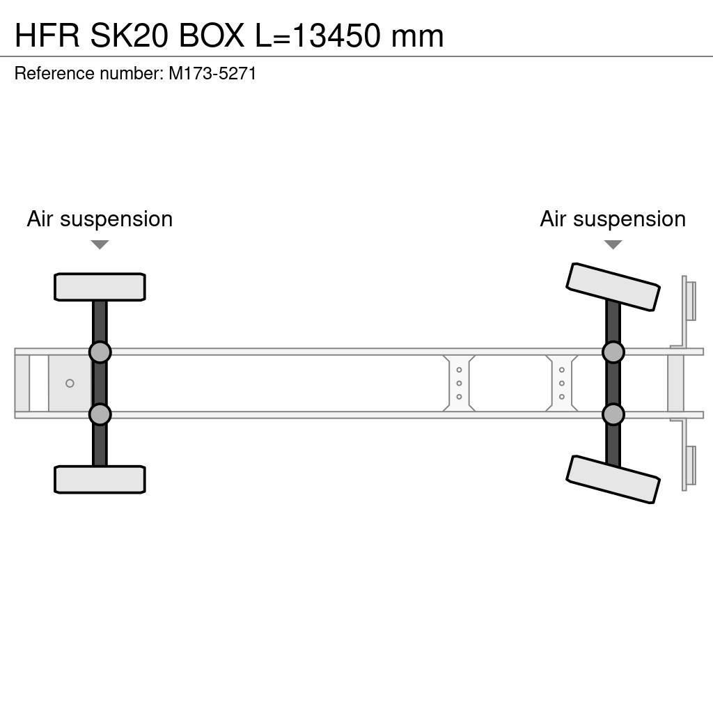 HFR SK20 BOX L=13450 mm Sanduk poluprikolice
