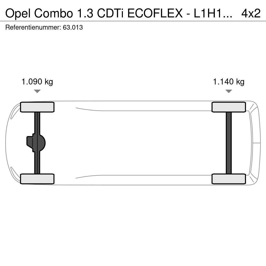 Opel Combo 1.3 CDTi ECOFLEX - L1H1 - AC - Cruise - Hook Sanduk kombiji