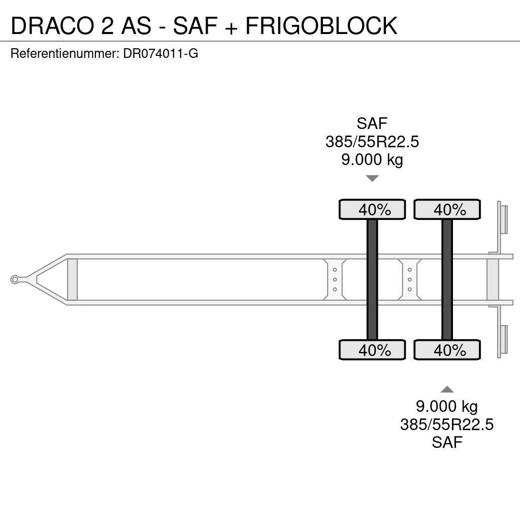 Draco 2 AS - SAF + FRIGOBLOCK Prikolice hladnjače
