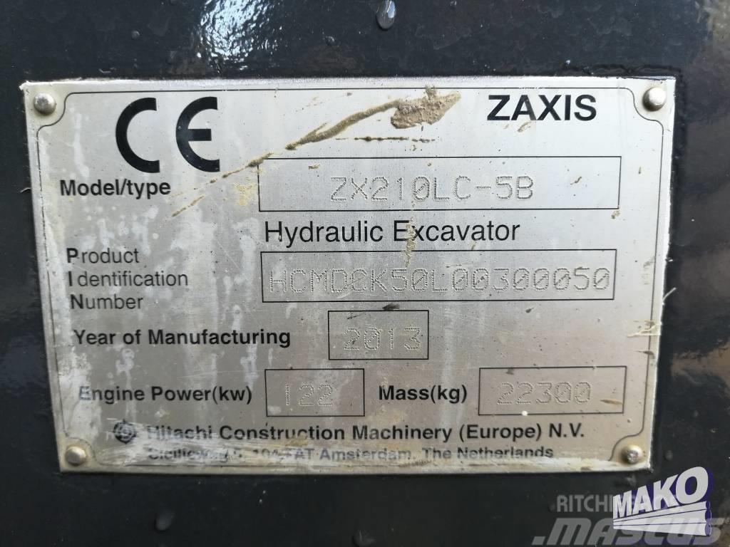 Hitachi ZX 210 LC-5 B Bageri gusjeničari
