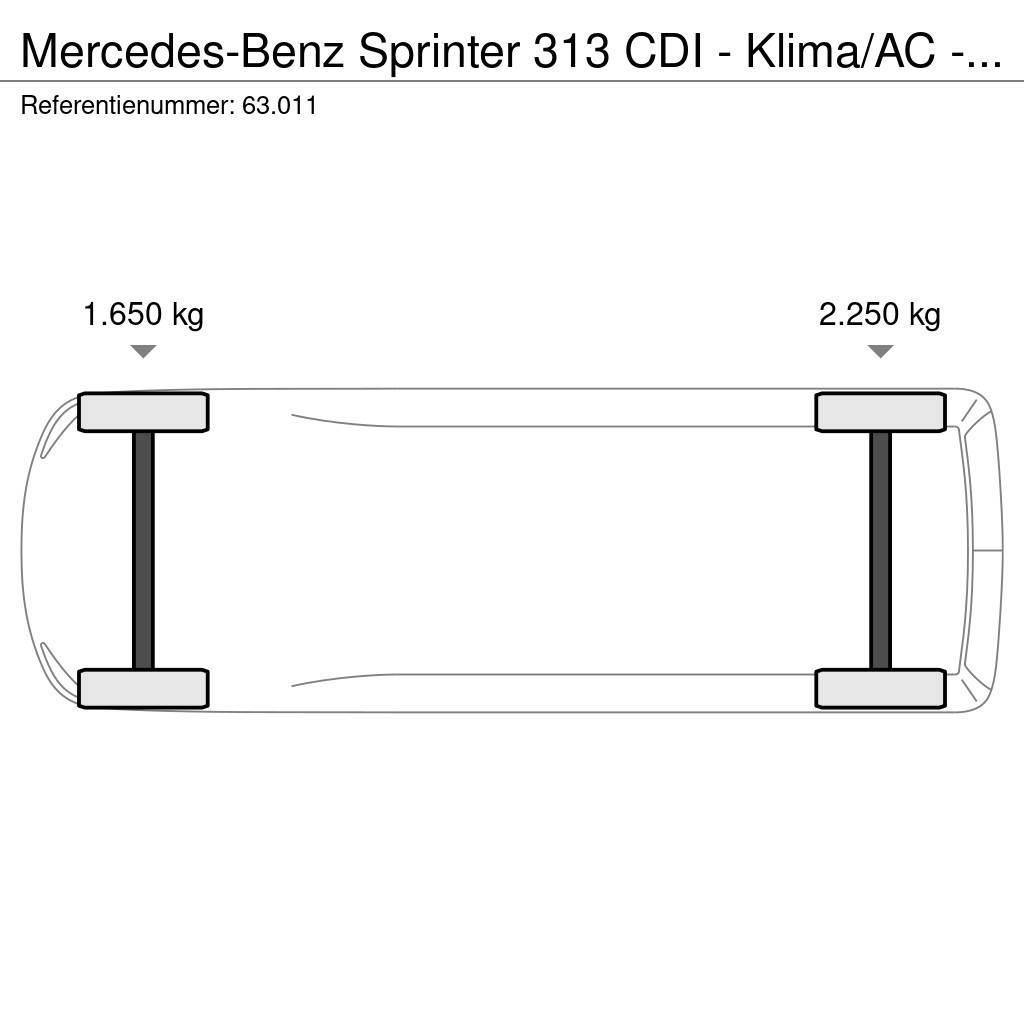 Mercedes-Benz Sprinter 313 CDI - Klima/AC - Joly B9 crane - 5 se Kiperi