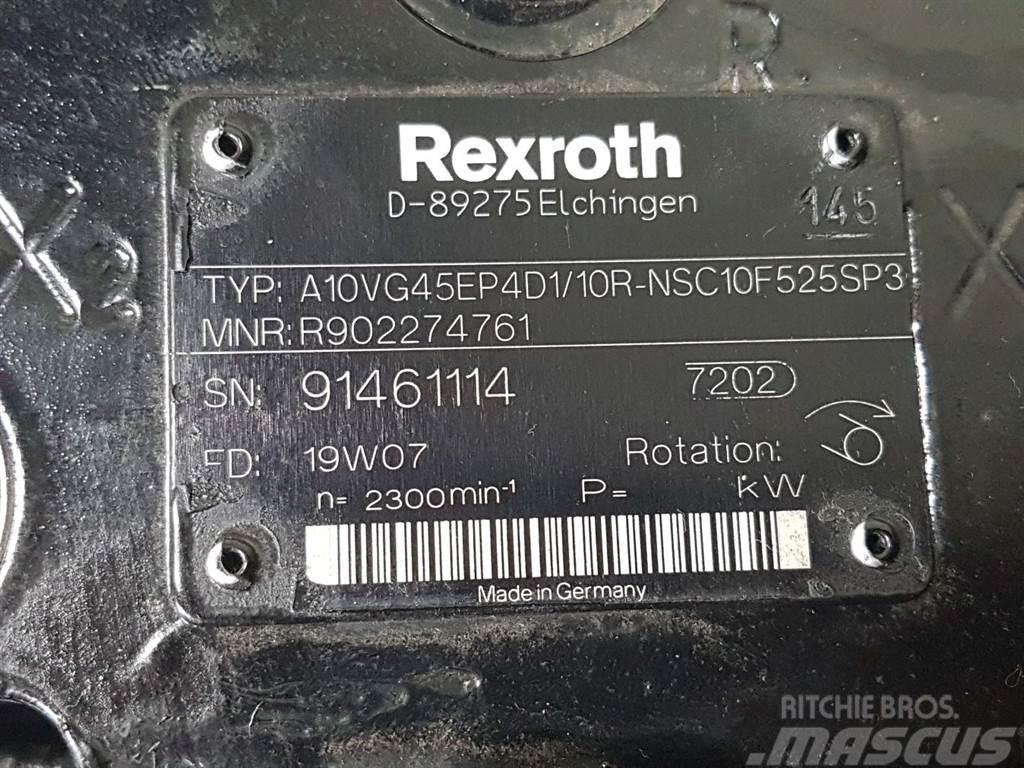 Rexroth A10VG45EP4D1/10R-Drive pump/Fahrpumpe/Rijpomp Hidraulika