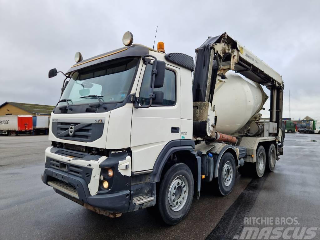 Volvo FMX 500 8x4 Liebherr 9 m3 / Belt 12+4 Kamioni mikseri za beton