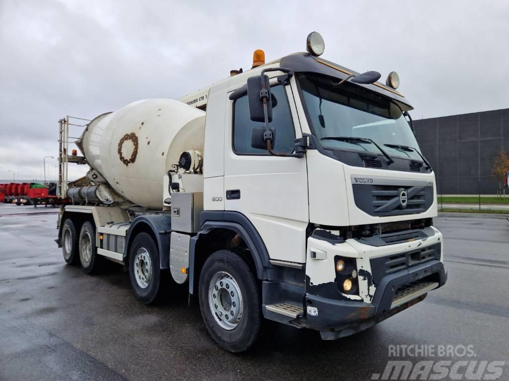 Volvo FMX 500 8x4 Liebherr 9 m3 / Belt 12+4 Kamioni mikseri za beton