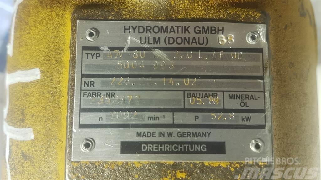 Hydromatik A7V80LV20LZF0D - Load sensing pump Hidraulika