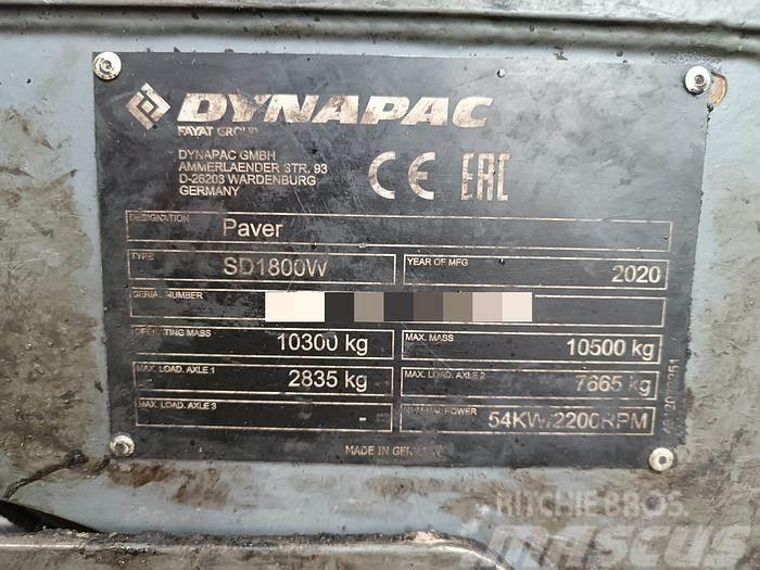 Dynapac SD1800W Asfaltni finišeri