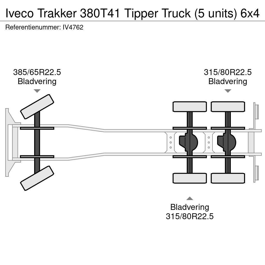Iveco Trakker 380T41 Tipper Truck (5 units) Kiper kamioni