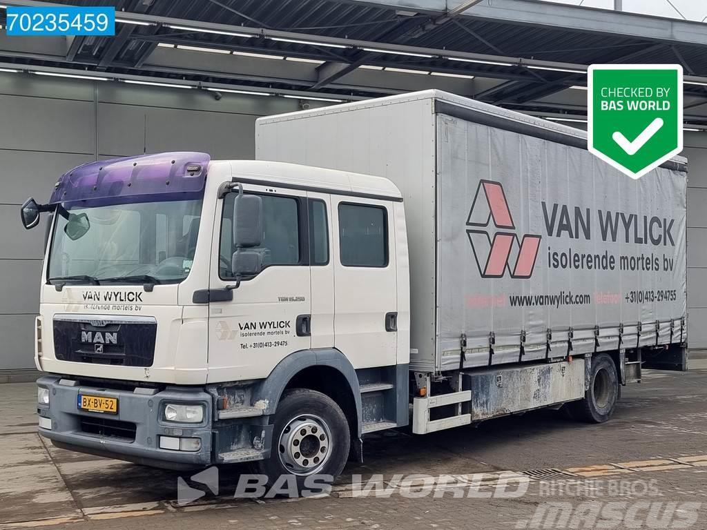 MAN TGM 15.250 4X2 15 tons NL-Truck Double cabin EEV Sanduk kamioni