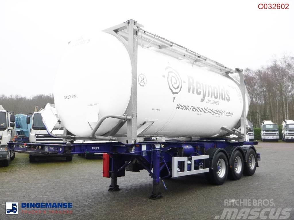  M & G 3-axle container trailer 20-30 ft Kontejnerske poluprikolice