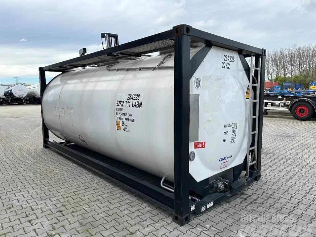CIMC tankcontainers TOP: ONE WAY/NEW 20FT ISO tankconta Cisterne za gorivo