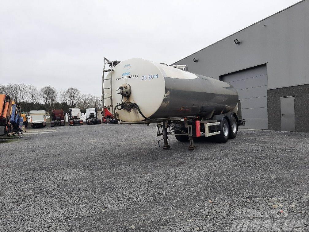 Maisonneuve TANK IN STAINLESS STEEL INSULATED - 25000 L Tanker poluprikolice