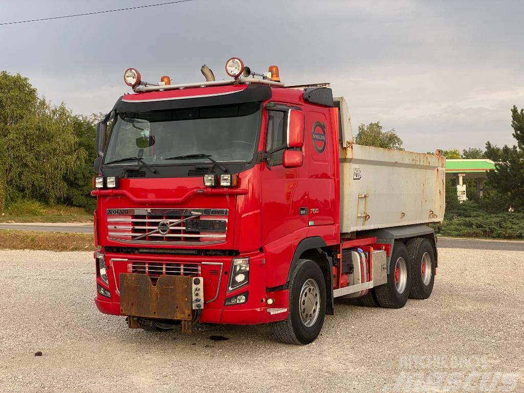 Volvo FH 16 750 6*4 EURO5 399.000km kipper Kiper kamioni