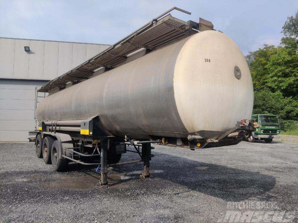 BSL CHEMICAL TANK IN STAINLESS STEEL - 29000 L - 5 UNI Tanker poluprikolice