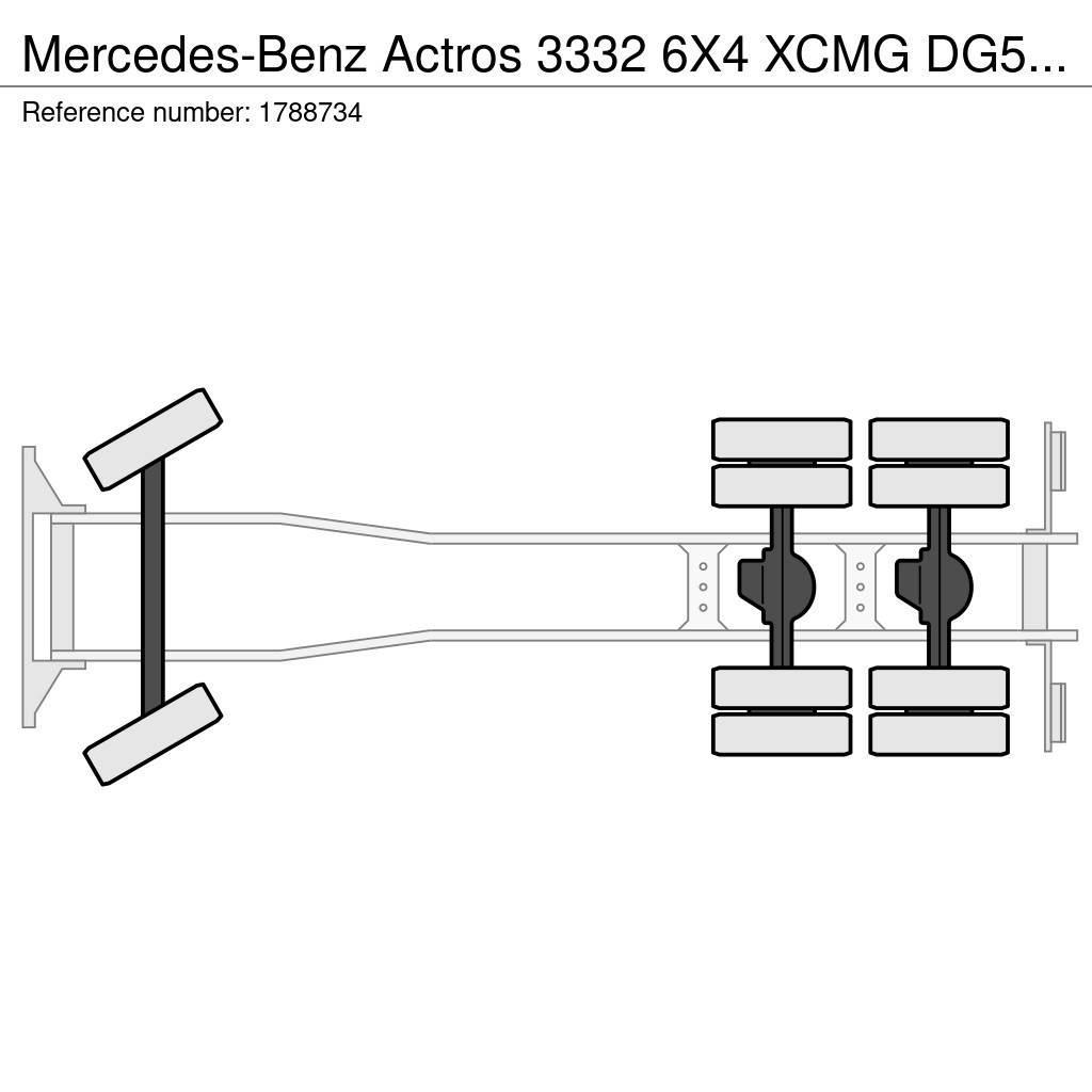 Mercedes-Benz Actros 3332 6X4 XCMG DG53C FIRE FIGTHING PLATFORM Auto košare