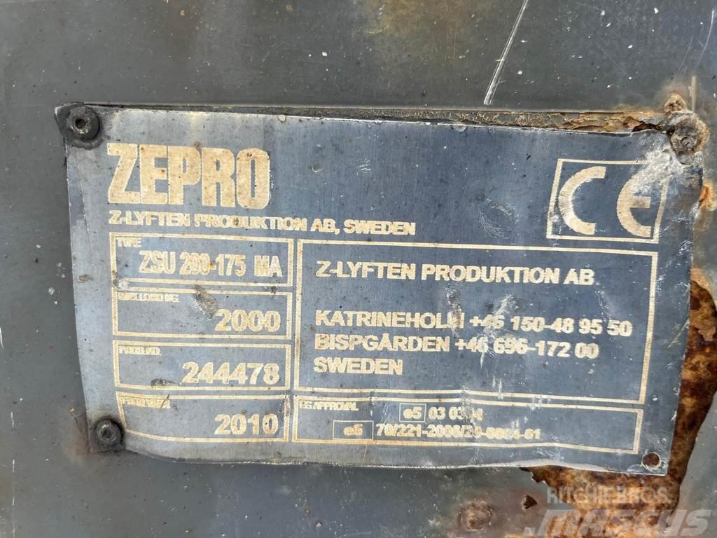  ZEPRO ZSU 200-175MA / 2000 KG. Dizala za robu i namještaj
