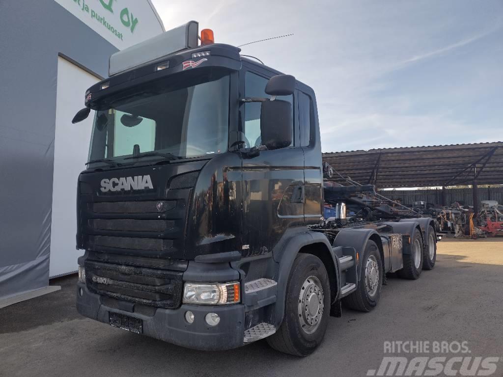 Scania R490 8x4 vaijerilaite,Euro6 Demontažnii kamioni za podizanje kabela