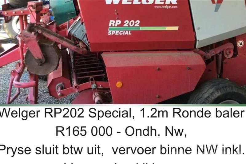 Welger RP202 special - 1.2m Ostali kamioni