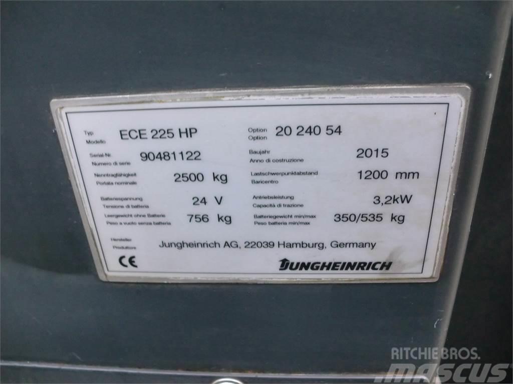 Jungheinrich ECE 225 HP 2400x540mm Niskopodizni komisioni viličar