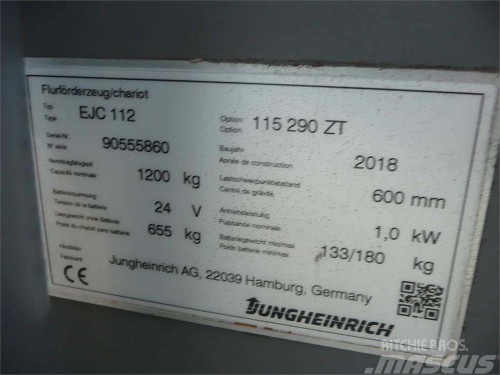 Jungheinrich EJC 112 290 ZT Samopogonski ručni viličari