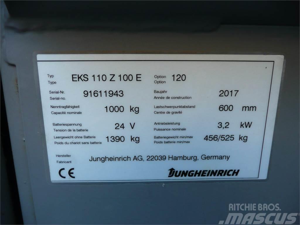 Jungheinrich EKS 110 Z 100 E Visokopodizni komisioni viličar