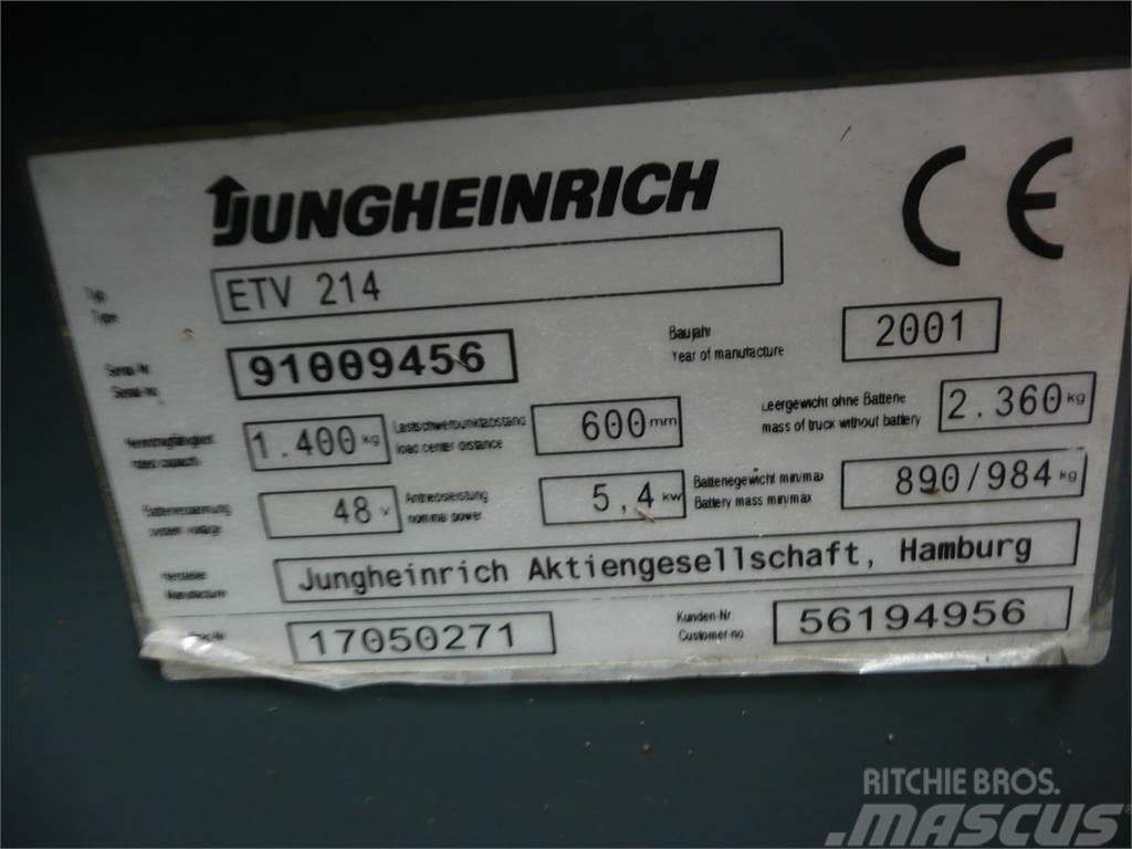 Jungheinrich ETV 214 600 DZ Viličari sa pomičnim stupom