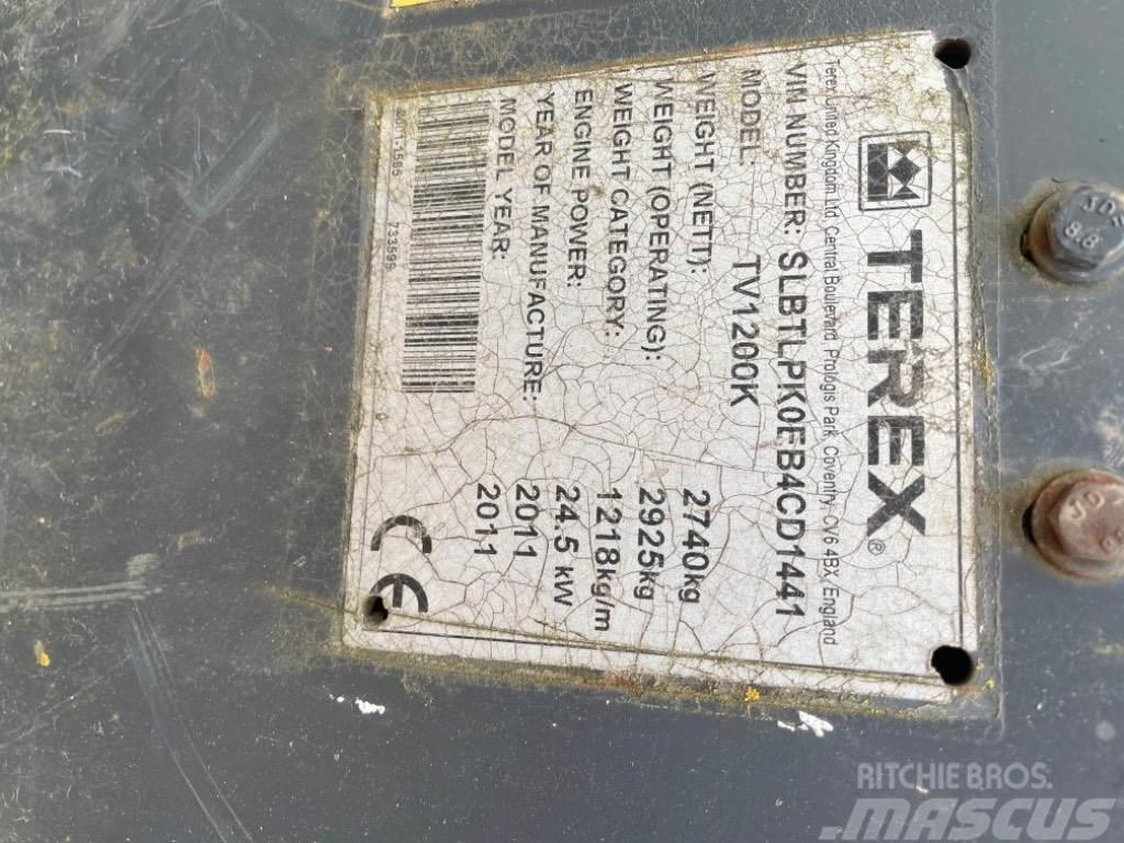 Terex TV1200 *RESERVED Valjci sa dvojnim bubnjem