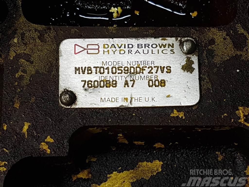 David Brown MVBT01059 - Komatsu WA270-3 - Valve Hidraulika