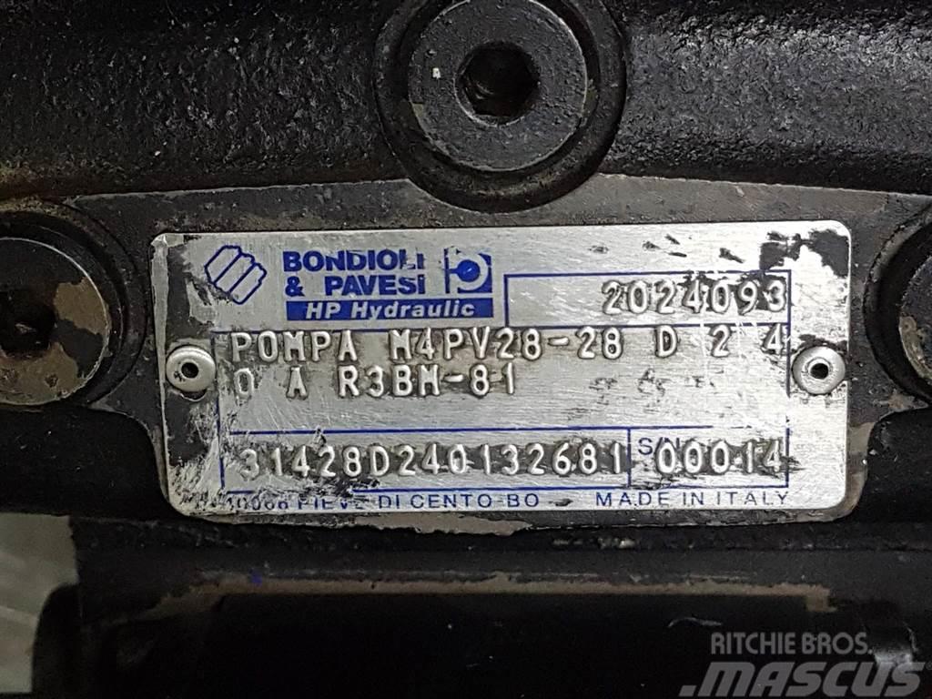 GiANT - Bondioli & Pavesi M4PV28-28-Drive pump repair Hidraulika