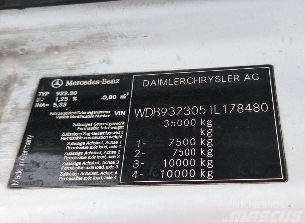 Mercedes-Benz Actros 3241K/45 8X4M / OM501 Engine sold / Gearbox Šasije I ovjese