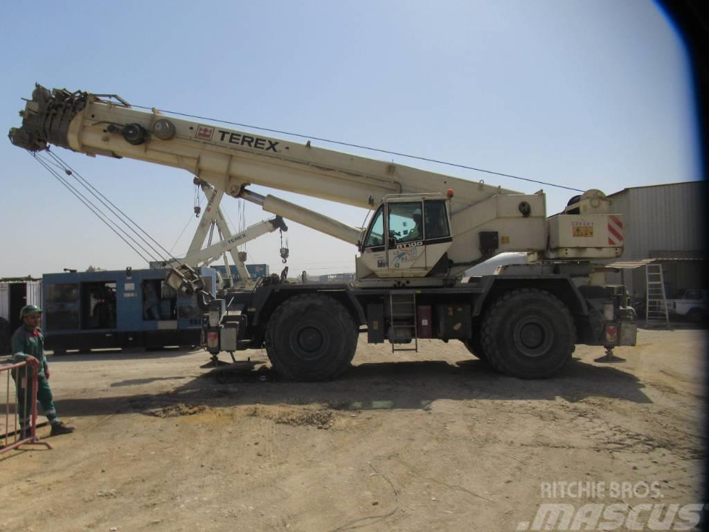 Terex mobile crane RT100 Rabljene dizalice za težak teren