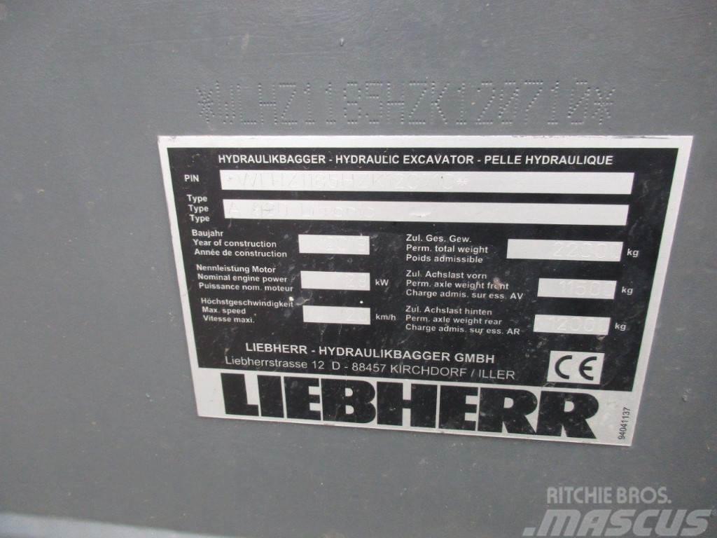 Liebherr A 920 Litronic Bageri na kotačima