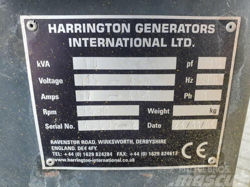 Harrington 10 kVA Dizel agregati