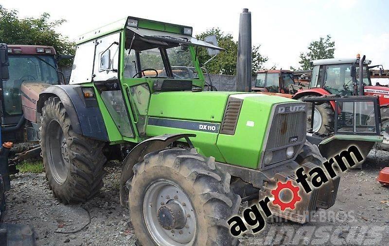 Deutz-Fahr spare parts DX 110 120 skrzynia silnik kabina most Ostala oprema za traktore